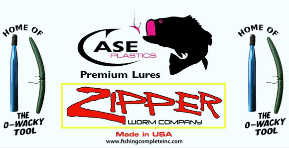 Fishing Complete Inc - Case Plastics Zipper Worms Company O-Wacky Tool